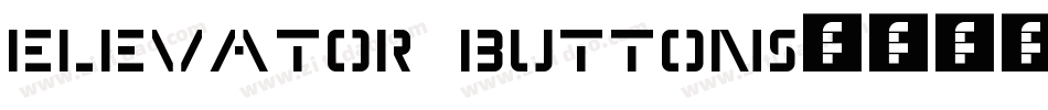 Elevator Buttons字体转换